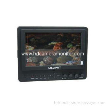 HDMI 7 inch Camera Monitor Peaking Filter 4 x Zoom For Jib